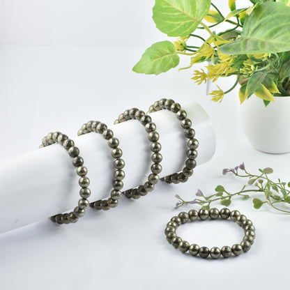 Pyrite Bracelet Gemstone (Certified)