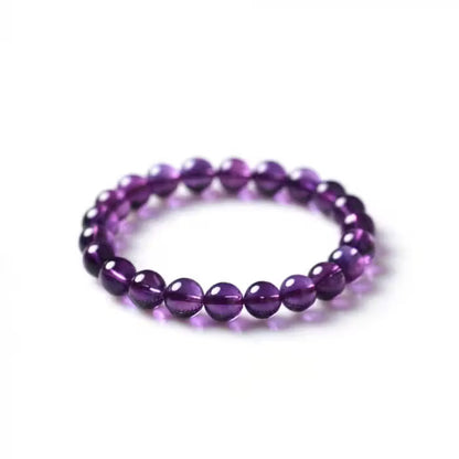 Amethyst Gemstone Bracelet (Certified)