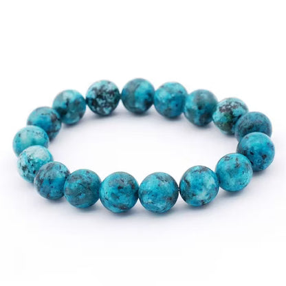 Turquoise (Firoza) Gemstones Bracelet (Certified)